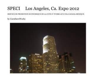 SPECI Los Angeles, Ca. Expo 2012 book cover