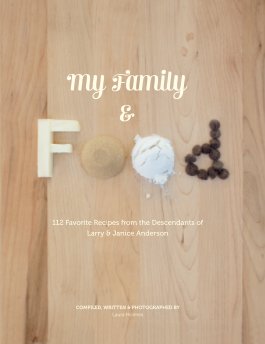 My Family and Food - Hard Cover book cover
