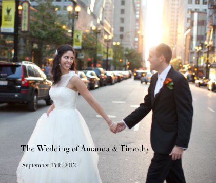 The Wedding of Amanda & Timothy book cover