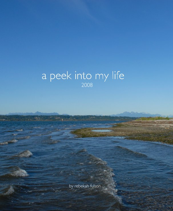 View a peek into my life 2008 by rebekah fulson