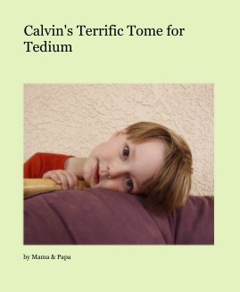 Calvin's Terrific Tome for Tedium book cover