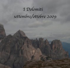 I Dolomiti settembre/ottobre 2009 book cover