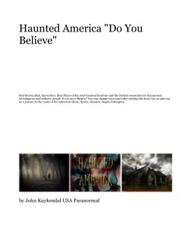 Haunted America "Do You Believe" book cover