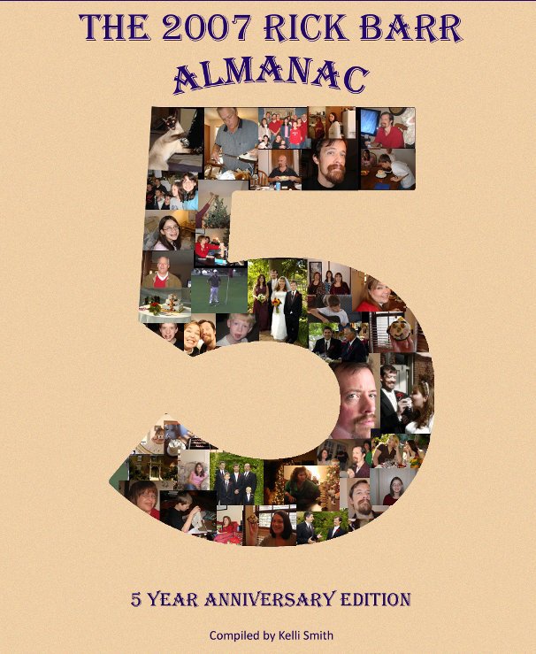Bekijk Rick Barr Almanac - 2007 op Rick Barr