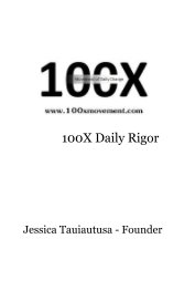 100X Daily Rigor book cover