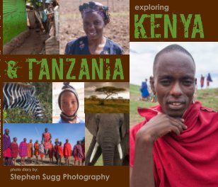 Exploring Kenya and Tanzania book cover