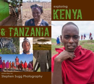 Exploring Kenya and Tanzania book cover
