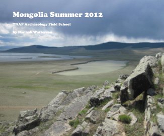 Mongolia Summer 2012 book cover
