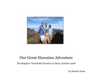 Our Great Hawaiian Adventure book cover