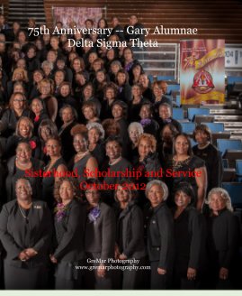 75th Anniversary -- Gary Alumnae Delta Sigma Theta book cover