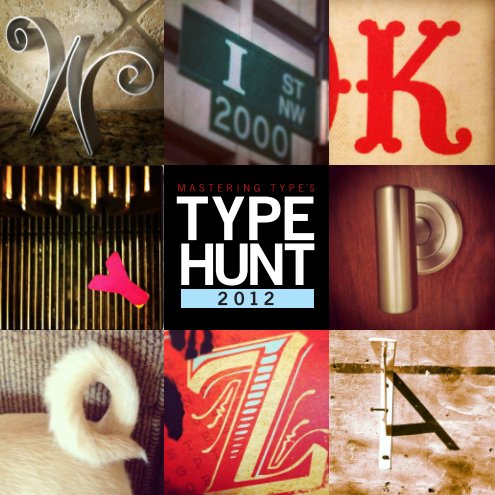 View A-Z Type Hunt Fall 2012 by Instagram Contest Users