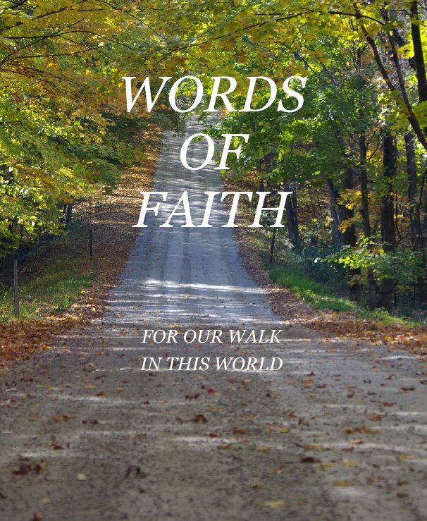 View WORDS OF FAITH FOR OUR WALK IN THIS WORLD by Lennie