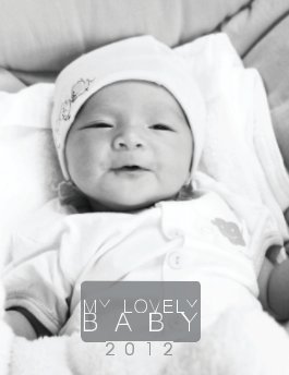 My lovely baby book cover