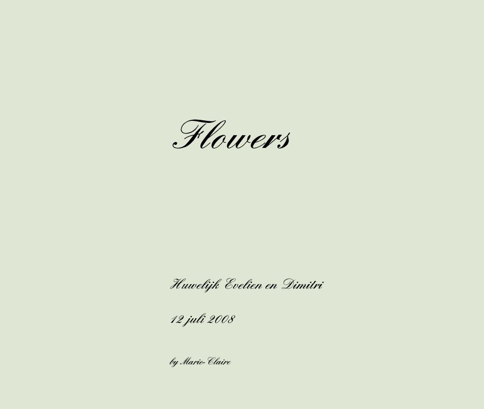 Ver Flowers por Marie-Claire
