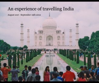 An experience of travelling India book cover