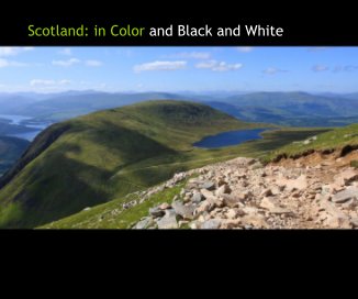 Scotland: in Color and Black and White book cover