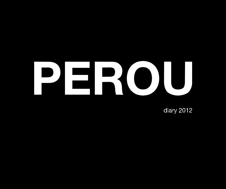 View Perou's Secret Diary 2012 by Perou