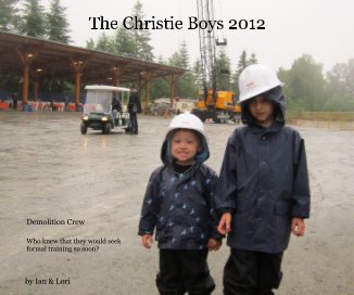 The Christie Boys 2012 book cover