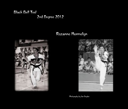 Black Belt Test 2nd Degree 2012 book cover