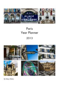Paris Year Planner book cover