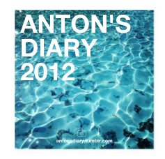 Anton's Diary 2012 book cover
