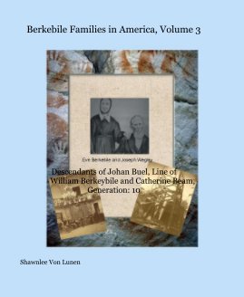 Berkebile Families in America, Volume 3 book cover