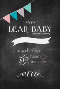 Dear Baby - Memories for Baby book cover