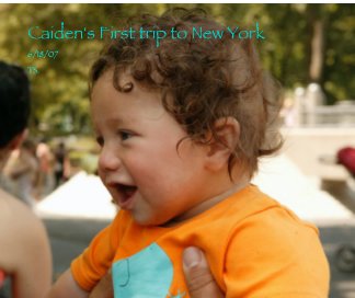Caiden's First trip to New York book cover