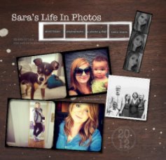 Sara's Life in Photos {2012} book cover