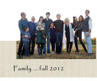 Family ... fall 2012 book cover