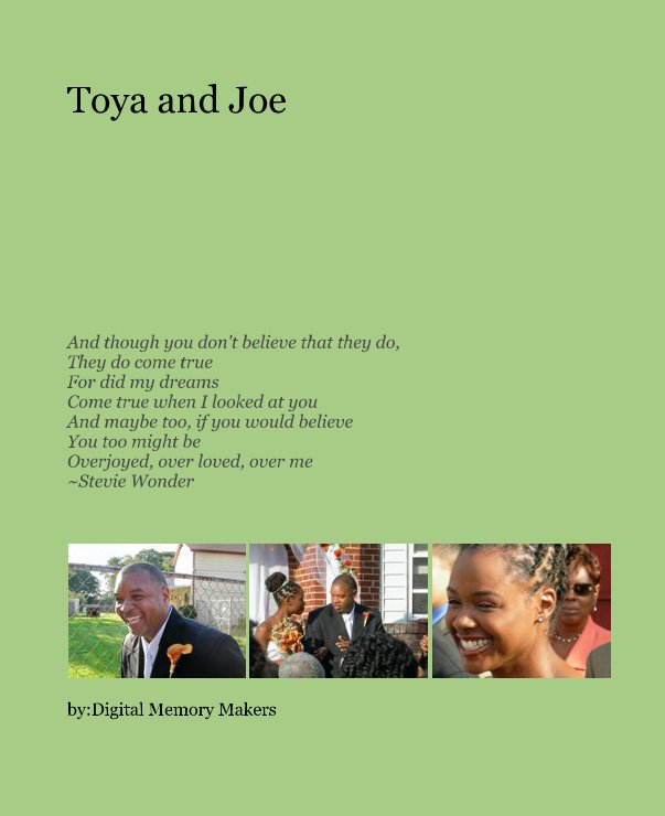 Ver Toya and Joe por Digital Memory Makers