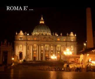 ROMA E' ... book cover