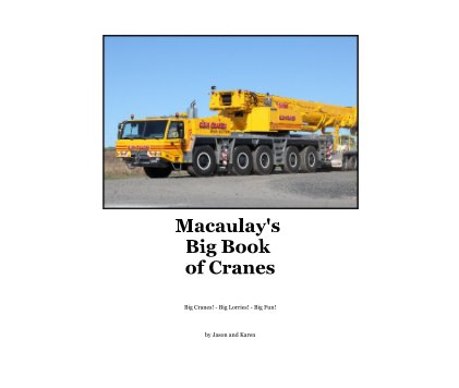 Macaulay's Big Book of Cranes book cover