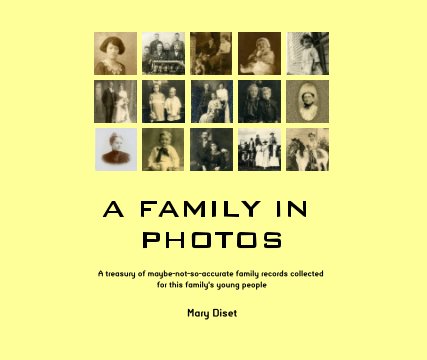 A FAMILY IN PHOTOS book cover