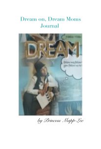 Dream on, Dream Moms Journal book cover