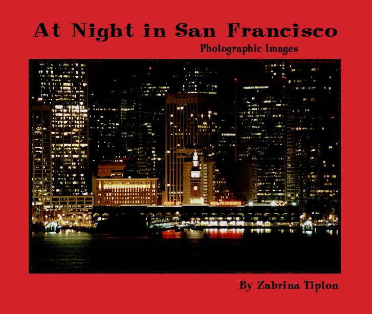 View At Night In San Francisco by Zabrina Tipton