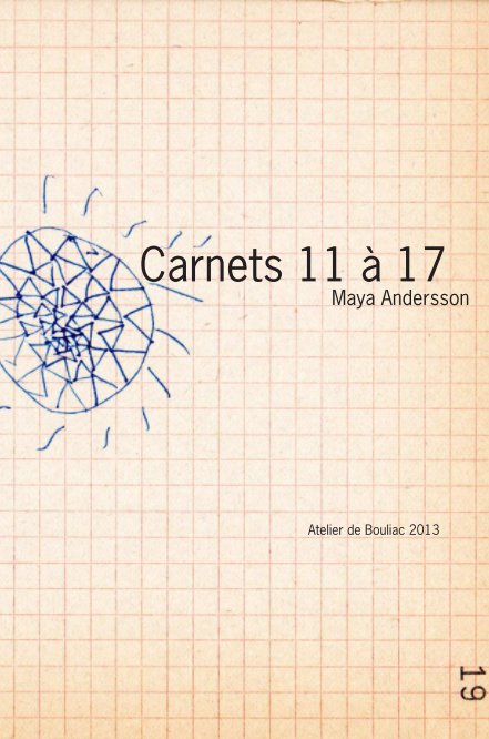 View carnets 11 à 17 by Maya Andersson