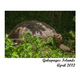 Galapagos Trip 2012 book cover