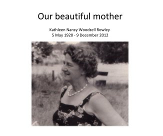 Our beautiful mother book cover