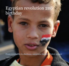 Egyptian revolution 2nd birthday book cover
