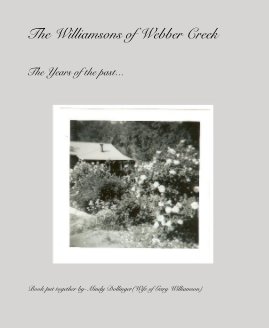 The Williamsons of Webber Creek book cover