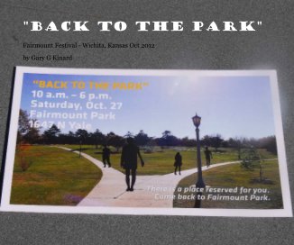 "Back To the Park" Fairmount Festival book cover