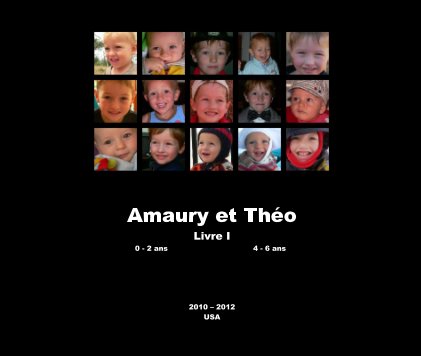 Amaury et Théo Livre I 0 - 2 ans 4 - 6 ans book cover