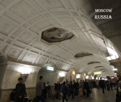 Moscow RUSSIA book cover