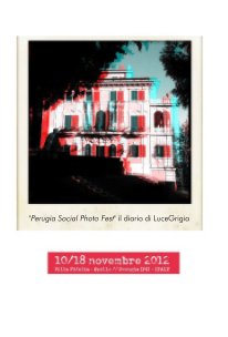 Perugia Social Photo Fest 2012 book cover