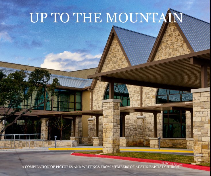 View up to the mountain 2 by A COMPILATION OF PICTURES AND WRITINGS FROM MEMBERS OF AUSTIN BAPTIST CHURCH