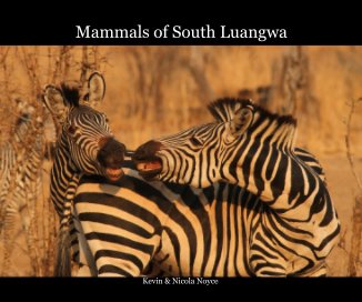 Mammals of South Luangwa book cover