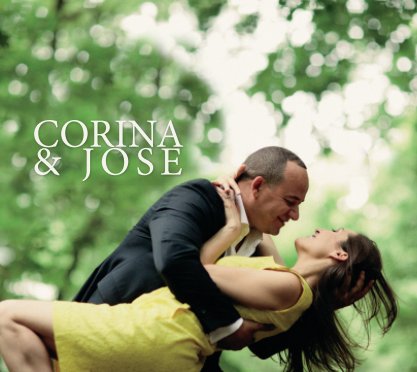 Corina+Jose Engagement book cover