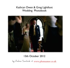 Kathryn Owen & Greg Lightfoot Wedding Photobook book cover