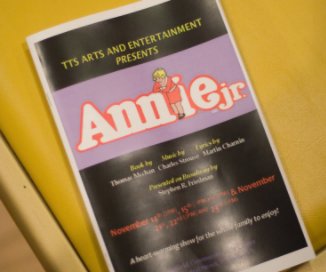 Annie Jr. book cover
